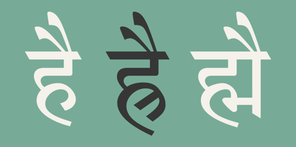 Linotype Devanagari Font Poster 3