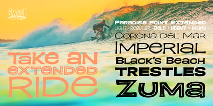 Paradise Point Font Poster 6