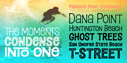 Paradise Point Font Poster 3