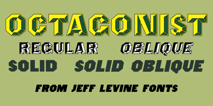 Octagonist JNL Font Poster 1