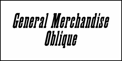 General Merchandise JNL Fuente Póster 4