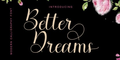 Better Dreams Fuente Póster 1