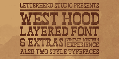 West Hood Font Poster 6