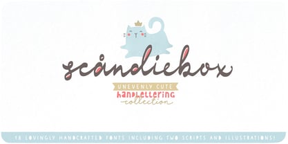 Scandiebox Font Poster 1