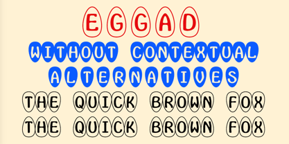 Eggad Font Poster 5