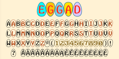 Eggad Font Poster 2