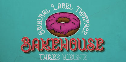Bakehouse Font Poster 1