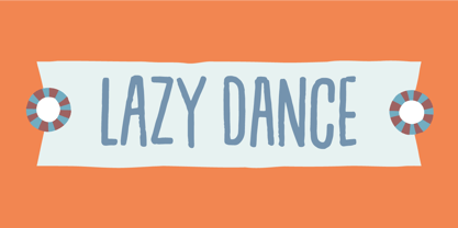 Lazy Dance Font, Webfont & Desktop