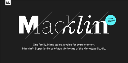 Macklin Font Poster 13