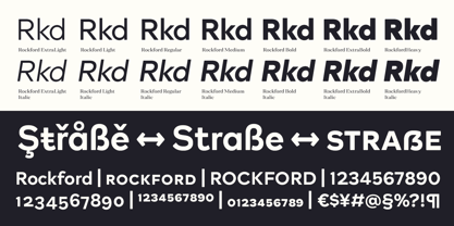 Rockford Sans Font Poster 3