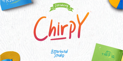 Chirpy Font Poster 1
