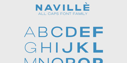 Naville Font Poster 10