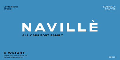 Naville Font Poster 1