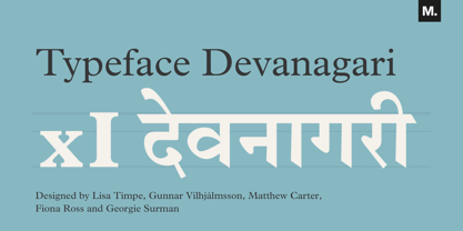 Linotype Devanagari Font Poster 1