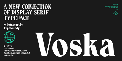 Voska Font Poster 1