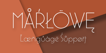 Marlowe Font Poster 10
