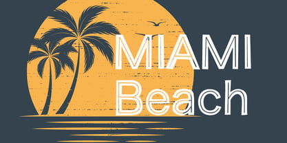 Beach Party Font Poster 5