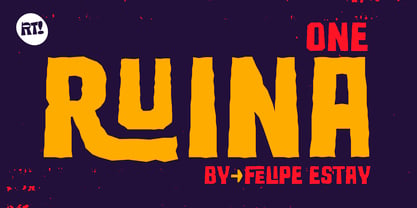 Ruina One Font Poster 1