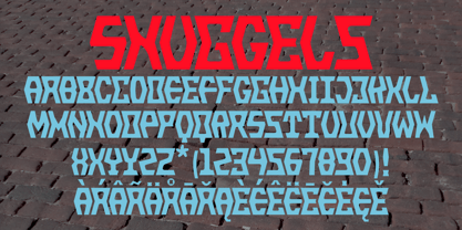 Snuggels Font Poster 3