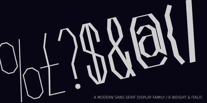 Lineam Font Poster 13