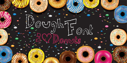 Dough Font Poster 1