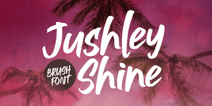 Jushley Shine Fuente Póster 1