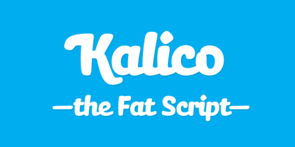Kalico Font Poster 1