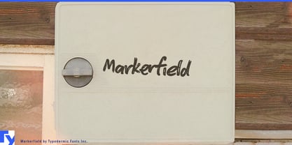 Markerfield Font Poster 1