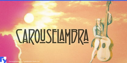 Carouselambra Font Poster 1