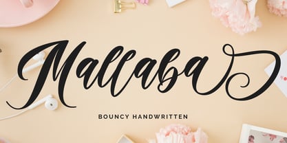 Mallaba Font Poster 1