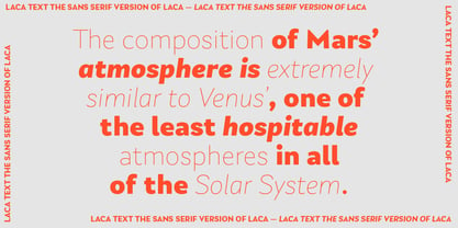 Laca Text Font Poster 7