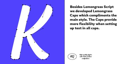 Lemongrass Font Poster 6