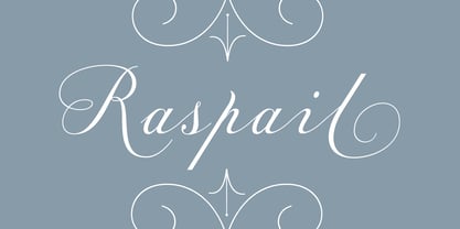 Raspail Font Poster 1