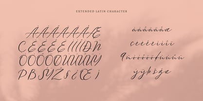 Meysha Font Poster 10