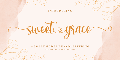 Sweetgrace Font Poster 1