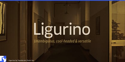 Ligurino Font Poster 1