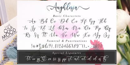 Aughlesia Font Poster 11