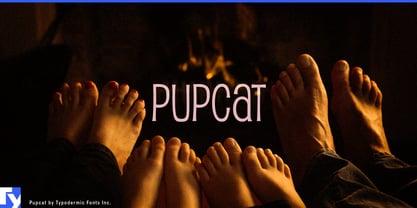 Pupcat Font Poster 1