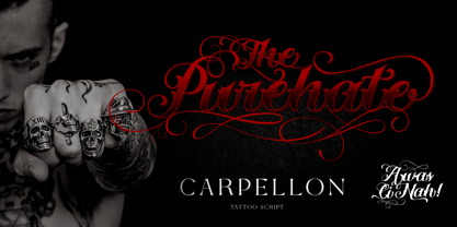 Carpellon Font Poster 2