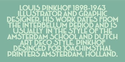 Pinkhoff Caps Font Poster 3