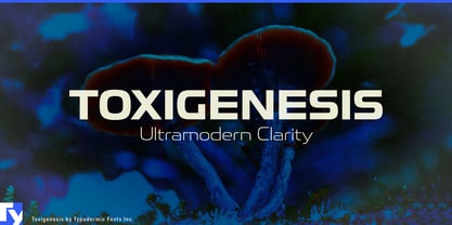 Toxigenesis Font Poster 1