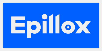 Epillox Font Poster 1