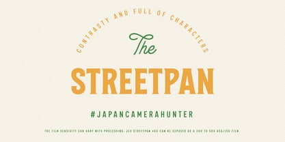 The Bystander Collection Font Poster 9