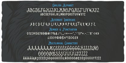Outdoors Font Poster 2