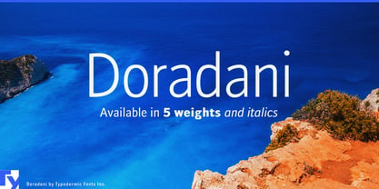 Doradani Font Poster 1