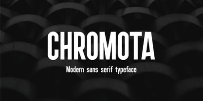 Chromota Font Poster 1