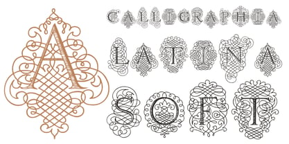 Calligraphia Latina Soft police Poster 2