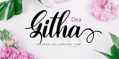 Dea Githa Font Poster 1