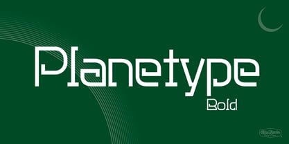 Planetype Font Poster 7