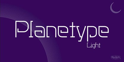 Planetype Font Poster 4